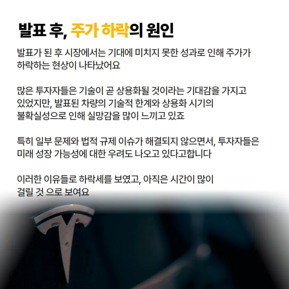 테슬라 로보택시, 주가와 물류 시장의 미래는? 설명 이미지 6