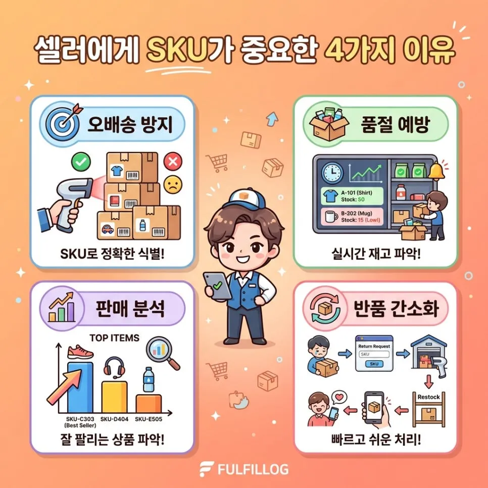 창원 풀필먼트, SKU 뜻과관리의 기본 완전 정리 설명 이미지 2