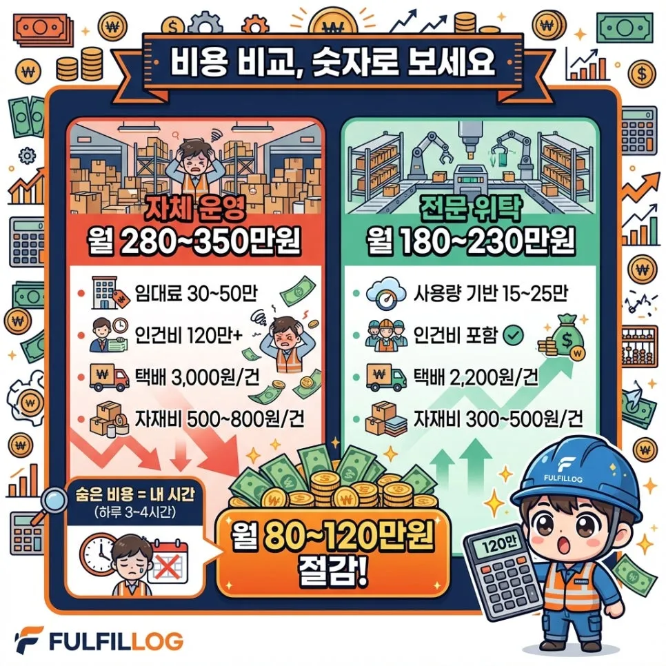 02자체 운영 vs 전문 위탁, 금액부터 비교합니다 설명 이미지