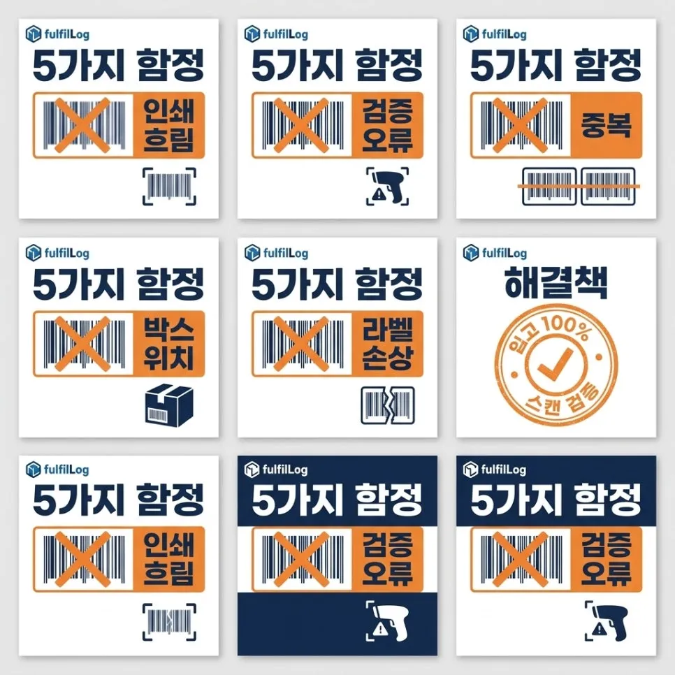 자주 발생 함정 5가지 설명 이미지