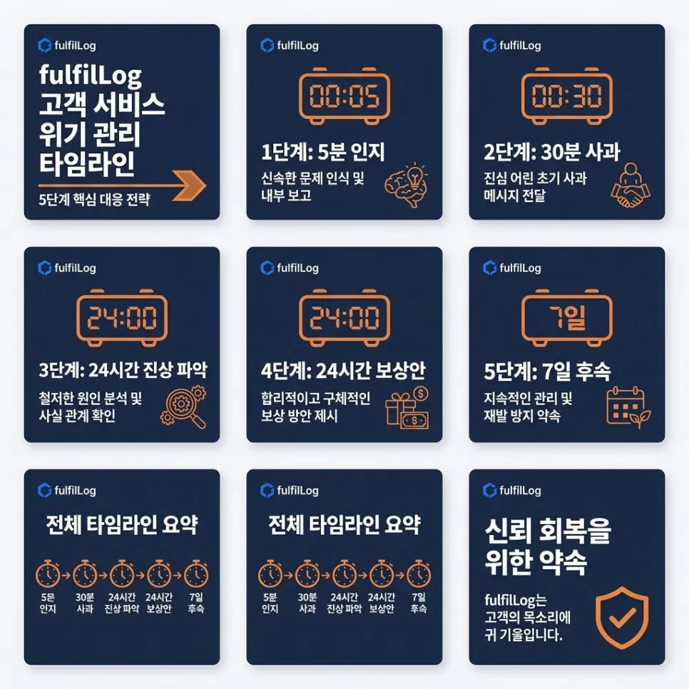 처리 5단계 — 황금 시간 설명 이미지