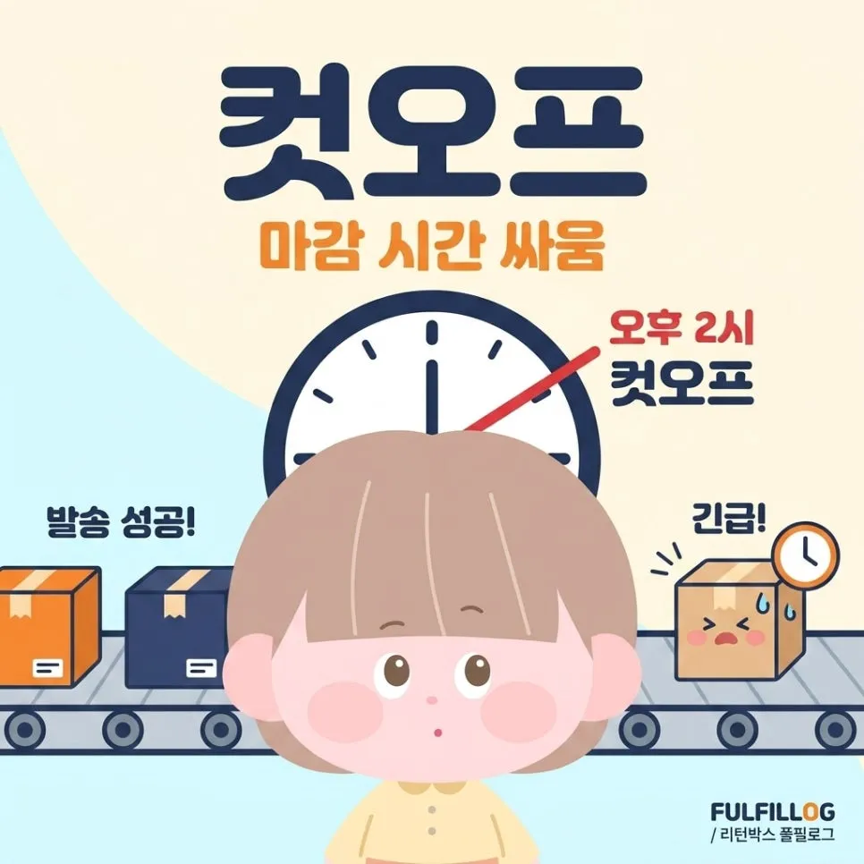 당일출고는 마감 시간 싸움입니다 설명 이미지
