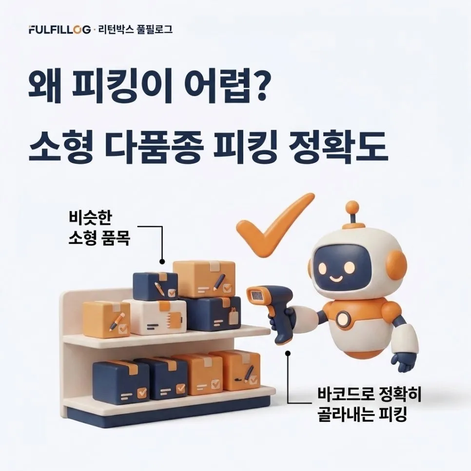 문구·팬시 풀필먼트 소형 다품종 피킹 정확도 (2026) 설명 이미지