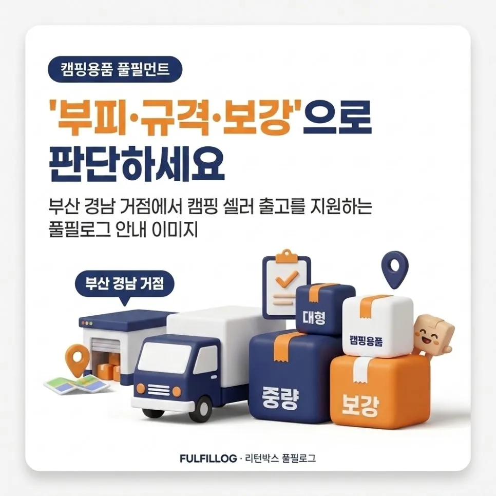 결론 — '부피·규격·보강'으로 판단하세요 설명 이미지