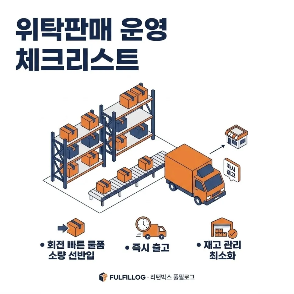 위탁판매 운영 체크리스트 설명 이미지