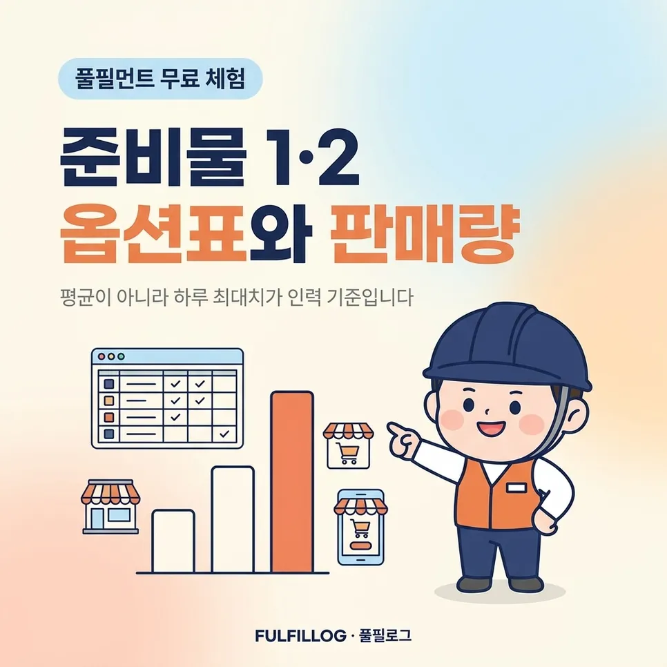 2 — 월 판매량과 몰리는 요일 설명 이미지